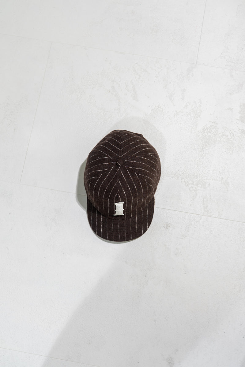Icarus Brown Striped Cap
