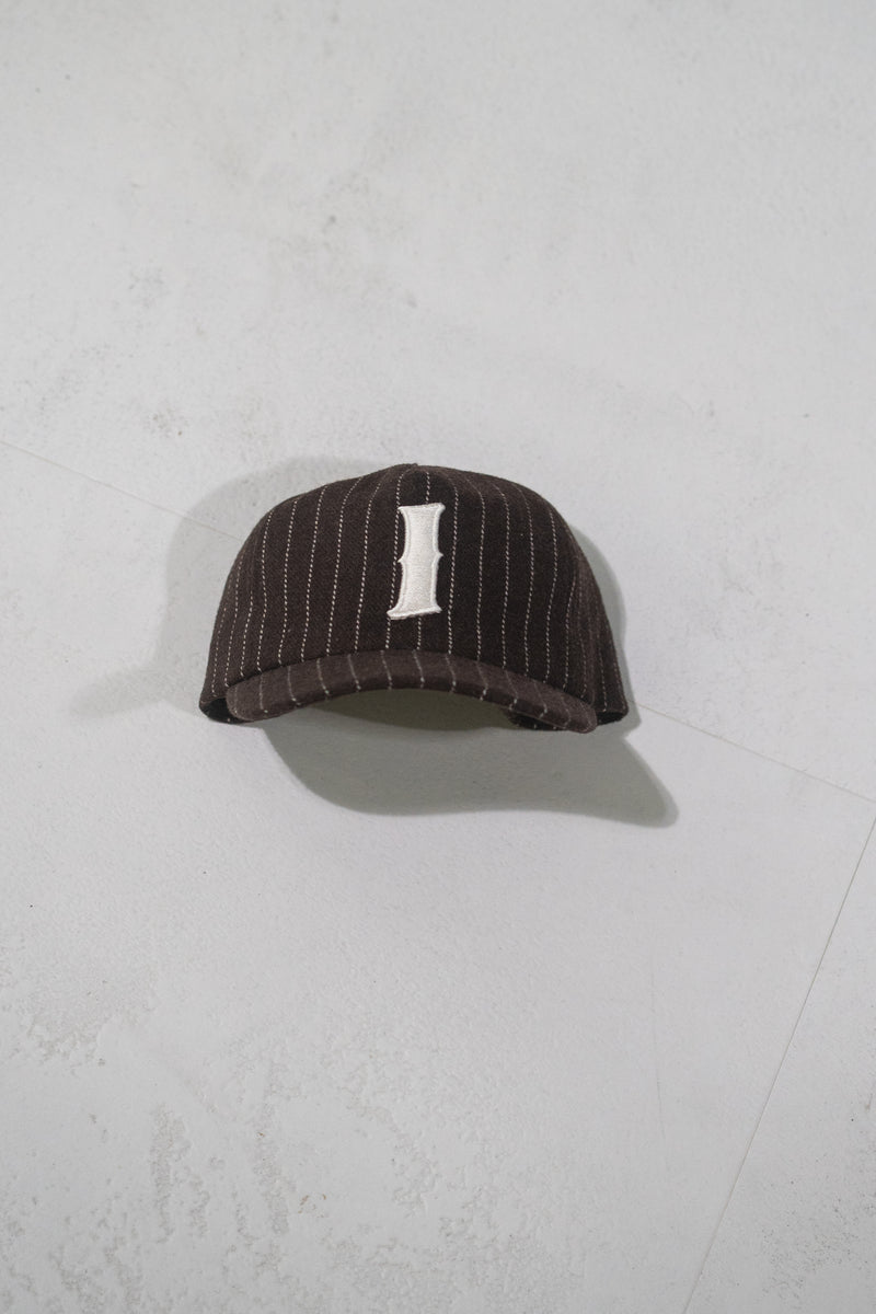 Icarus Brown Striped Cap